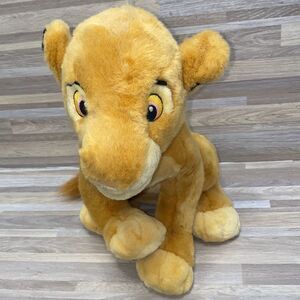 Simba Plush Lion King Disney rare vintage 90s aesthetic room decor